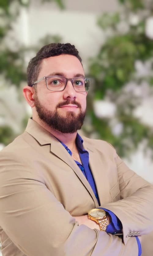 Foto do psicólogo Diego Ferreira de Oliveira