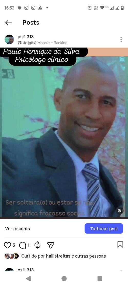 Psicólogo(a) Paulo Henrique da Silva